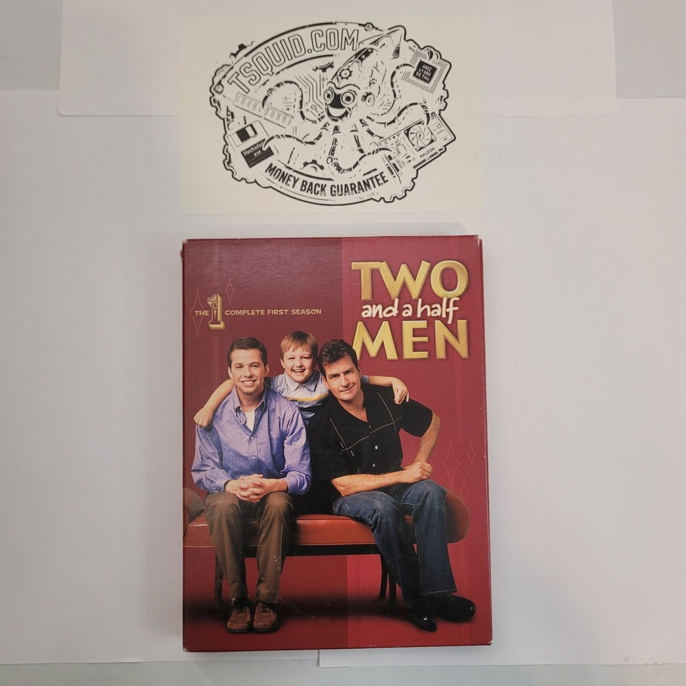 Warner Bros Two and a Half Men DVD The Complete First Season 4-Disc Set Sitcom